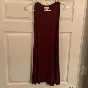 Maroon sundress